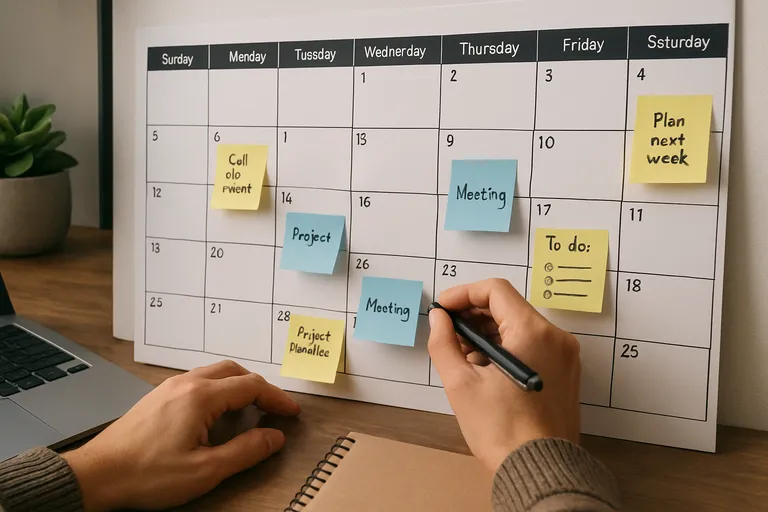 Inrichten en werken met je planningkalender