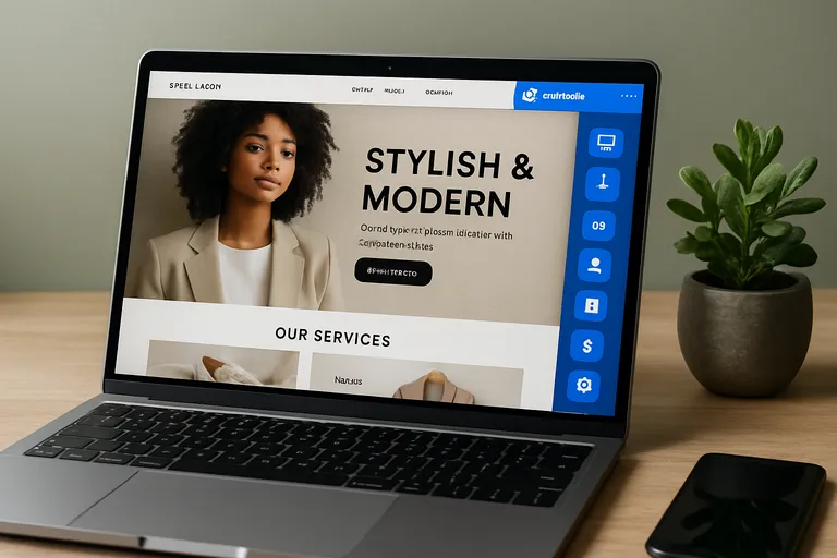 Maak online impact met een snelle en stijlvolle Webnode site