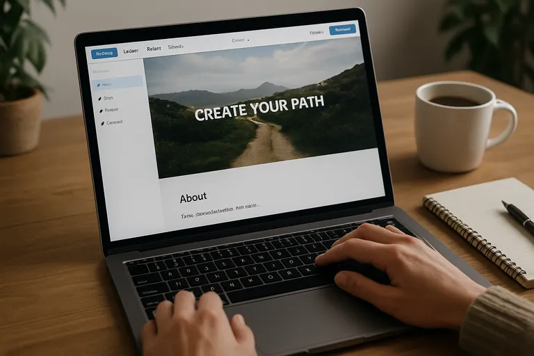 Stap-voor-stap je Webnode website maken