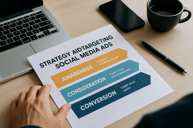 Strategie en targeting voor social media ADS (advertising social media)