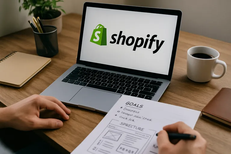Voorbereiding: zo ga je slim een Shopify website maken