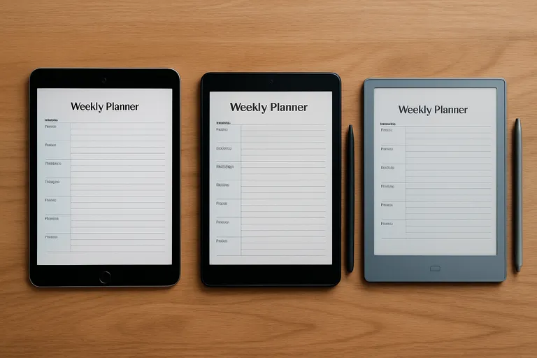 Welke tablet past bij jouw digitale planning