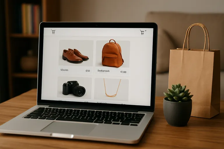 Bouw gratis een professionele webshop en laat je producten online schitteren