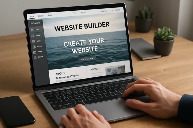 Bouw snel je professionele website zonder code met een gebruiksvriendelijke sitebouwer