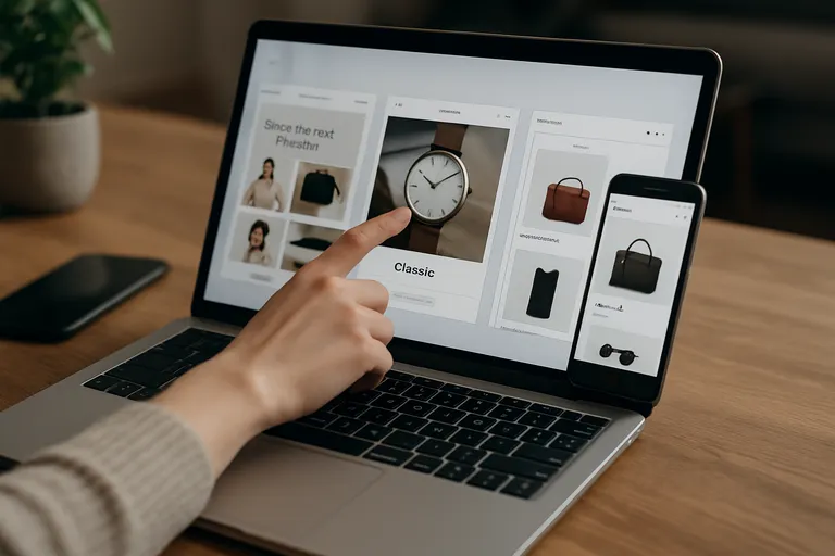 Design, thema's en mobiele weergave