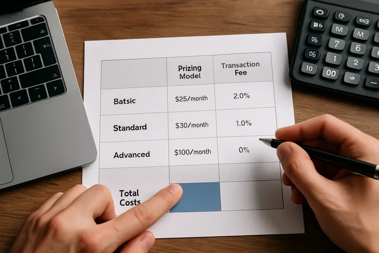 Prijsmodellen, transactiekosten en totale kosten