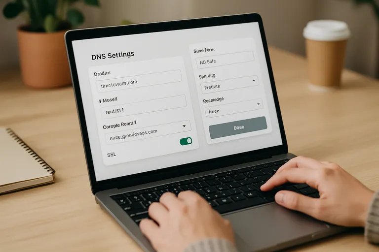 Snel opstarten: domein, instellingen en pagina's